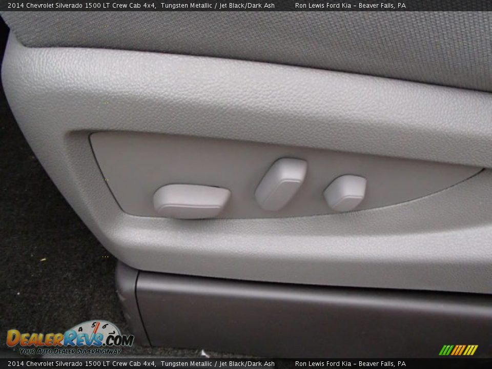 2014 Chevrolet Silverado 1500 LT Crew Cab 4x4 Tungsten Metallic / Jet Black/Dark Ash Photo #14