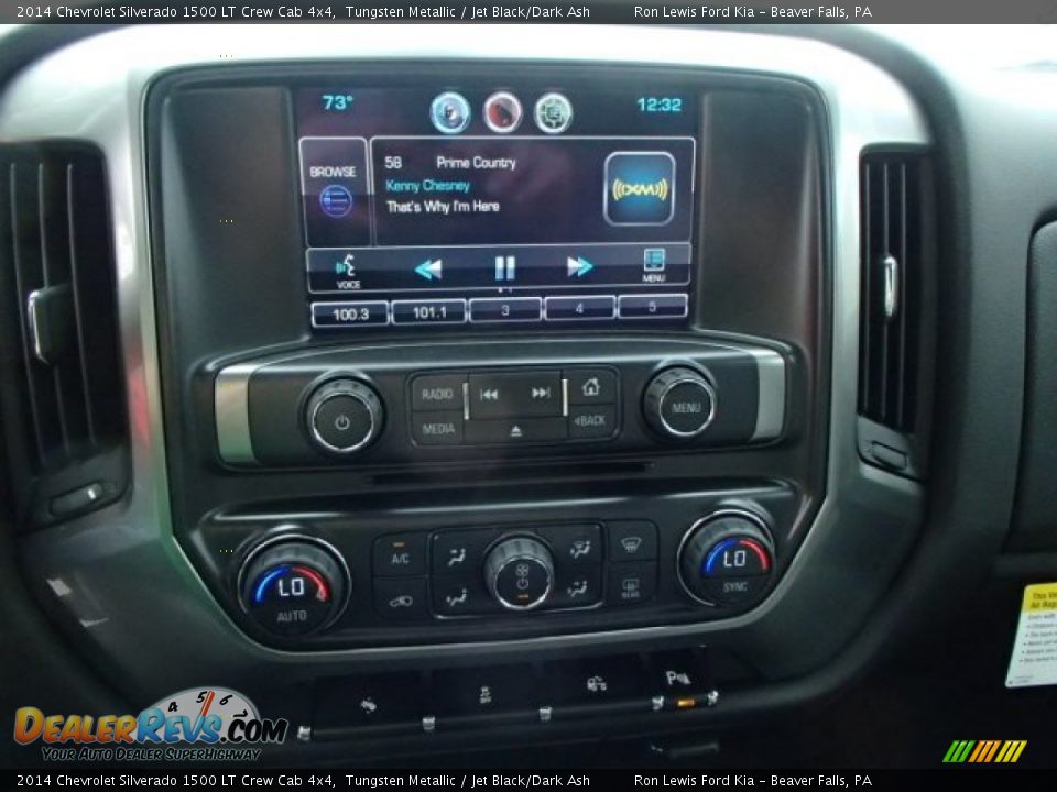 2014 Chevrolet Silverado 1500 LT Crew Cab 4x4 Tungsten Metallic / Jet Black/Dark Ash Photo #16