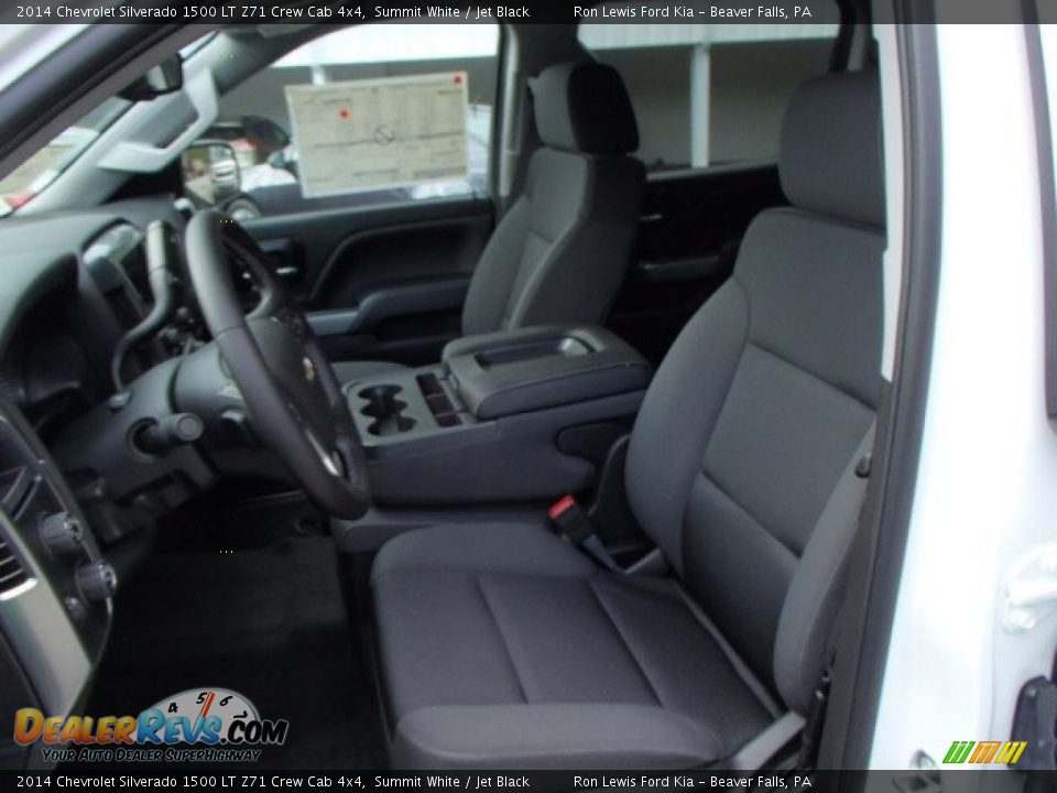 2014 Chevrolet Silverado 1500 LT Z71 Crew Cab 4x4 Summit White / Jet Black Photo #10