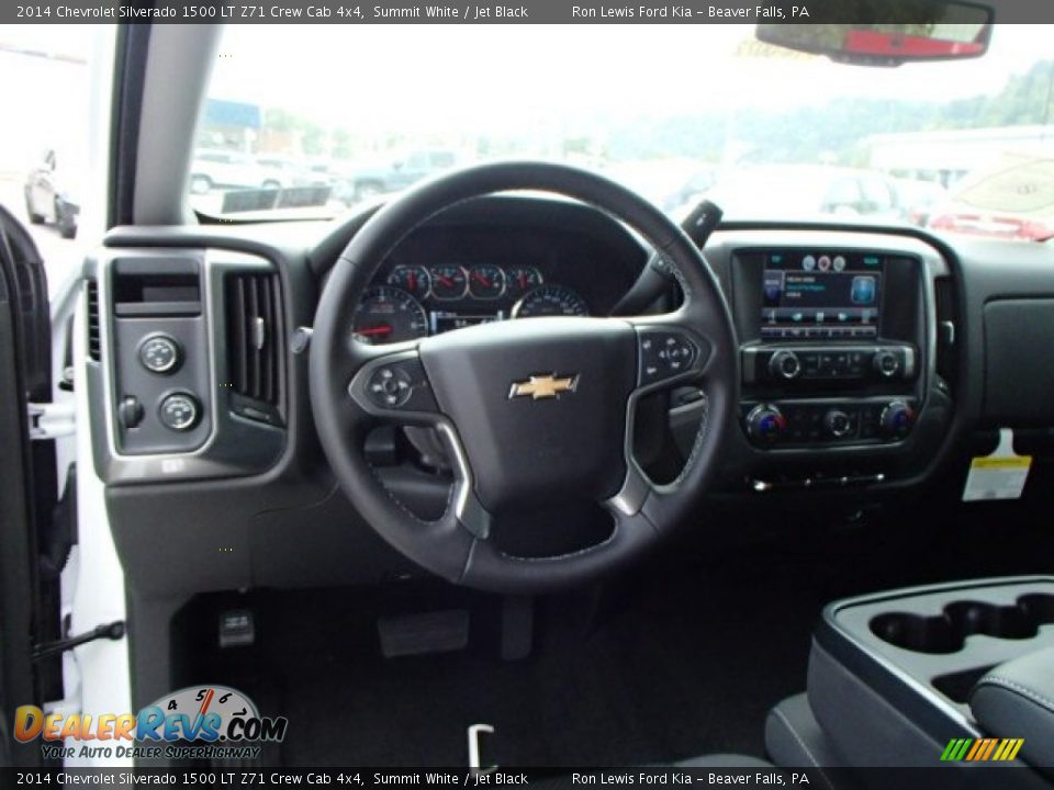 2014 Chevrolet Silverado 1500 LT Z71 Crew Cab 4x4 Summit White / Jet Black Photo #12