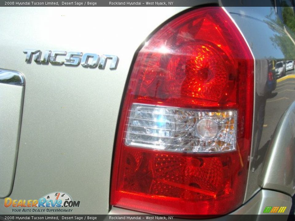 2008 Hyundai Tucson Limited Desert Sage / Beige Photo #21