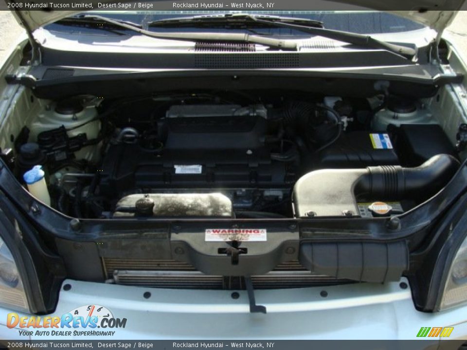 2008 Hyundai Tucson Limited Desert Sage / Beige Photo #28