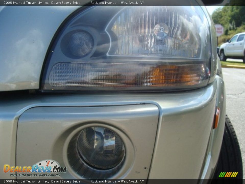 2008 Hyundai Tucson Limited Desert Sage / Beige Photo #29