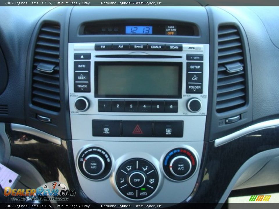 2009 Hyundai Santa Fe GLS Platinum Sage / Gray Photo #16
