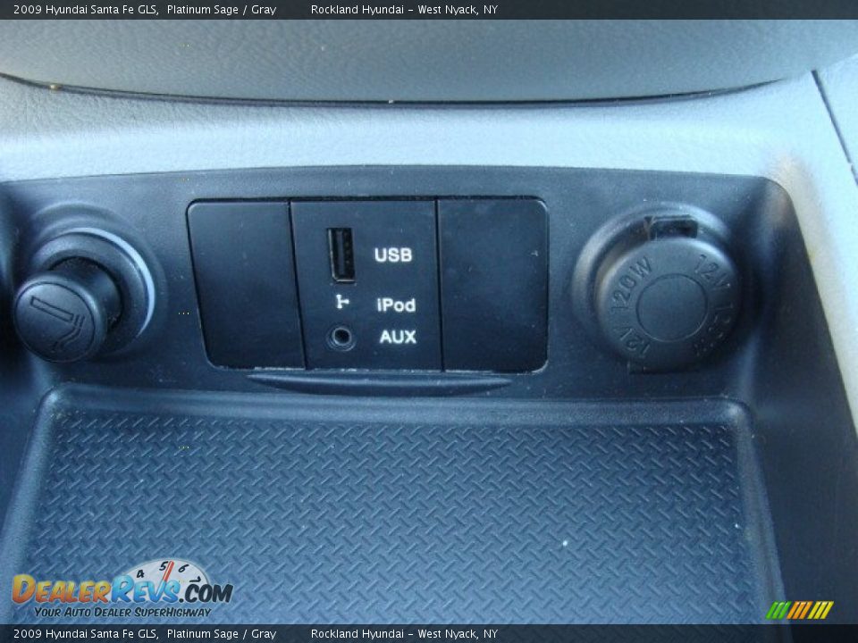 2009 Hyundai Santa Fe GLS Platinum Sage / Gray Photo #17