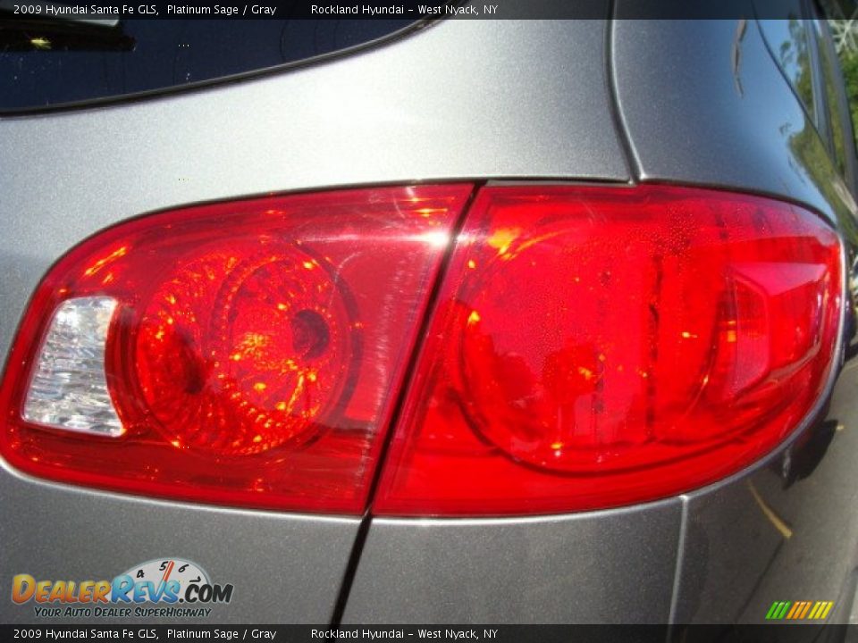 2009 Hyundai Santa Fe GLS Platinum Sage / Gray Photo #21