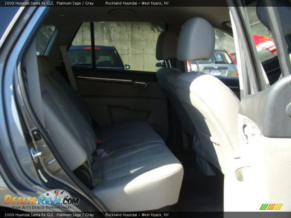 2009 Hyundai Santa Fe GLS Platinum Sage / Gray Photo #22
