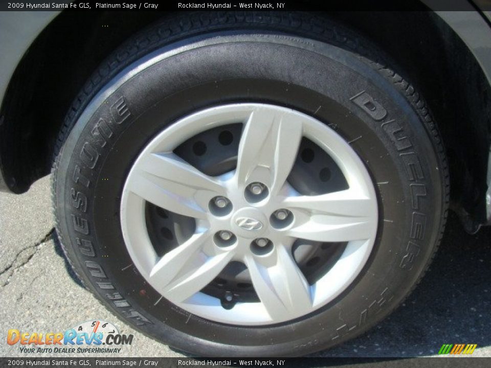 2009 Hyundai Santa Fe GLS Platinum Sage / Gray Photo #26