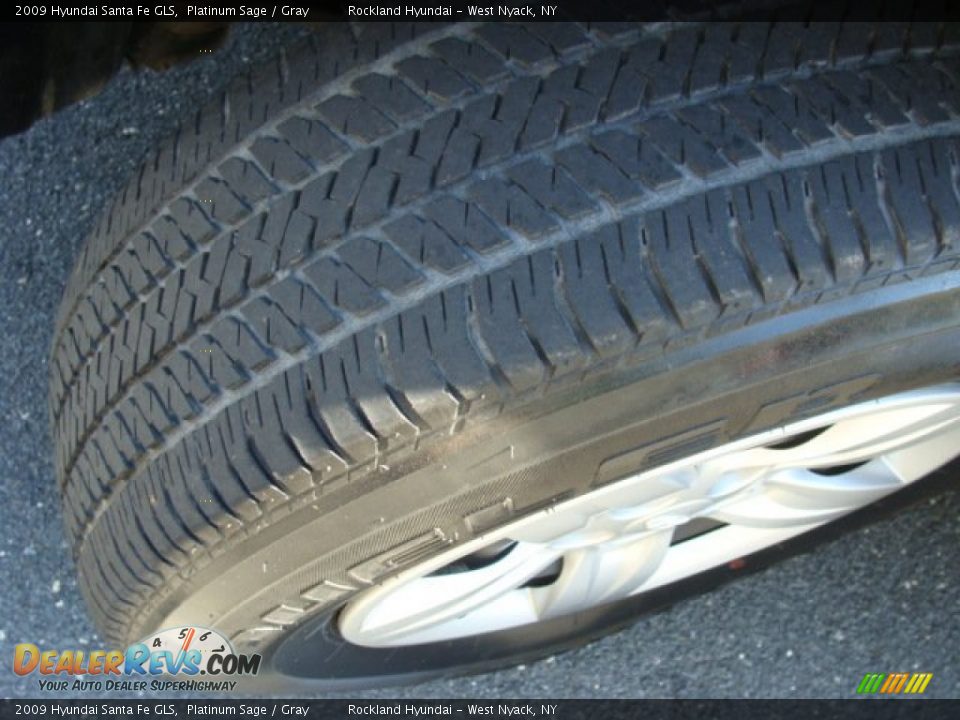 2009 Hyundai Santa Fe GLS Platinum Sage / Gray Photo #27