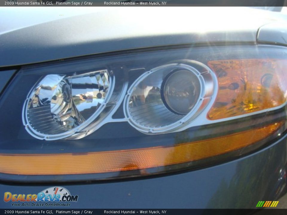 2009 Hyundai Santa Fe GLS Platinum Sage / Gray Photo #29