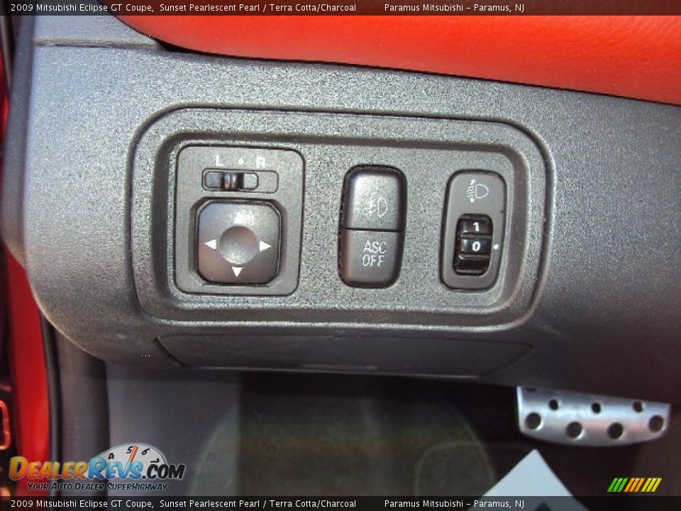 2009 Mitsubishi Eclipse GT Coupe Sunset Pearlescent Pearl / Terra Cotta/Charcoal Photo #15