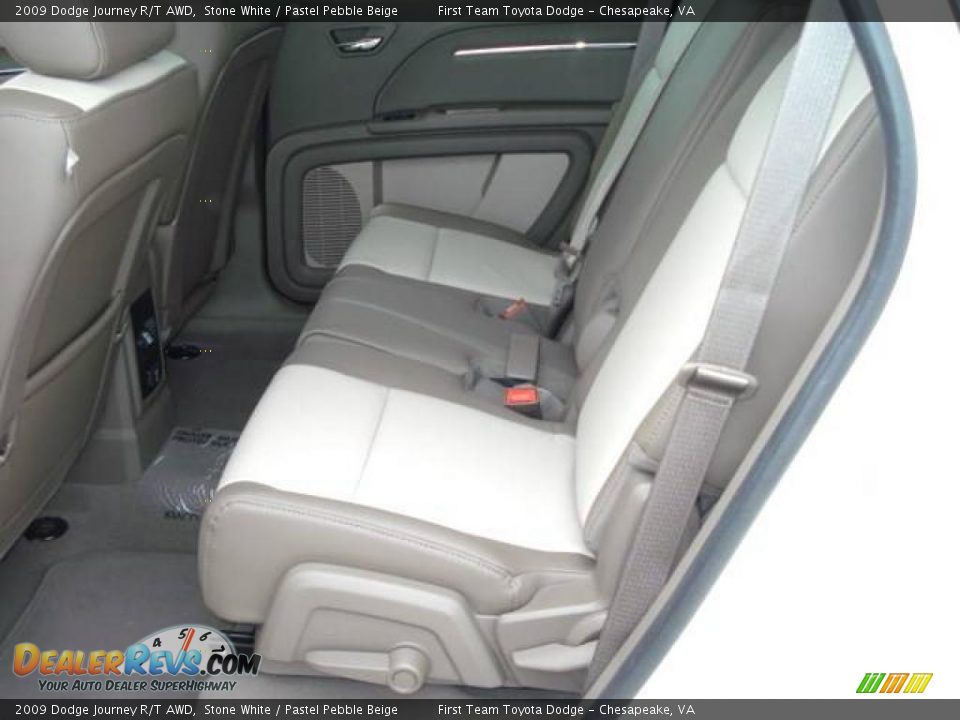 2009 Dodge Journey R/T AWD Stone White / Pastel Pebble Beige Photo #11