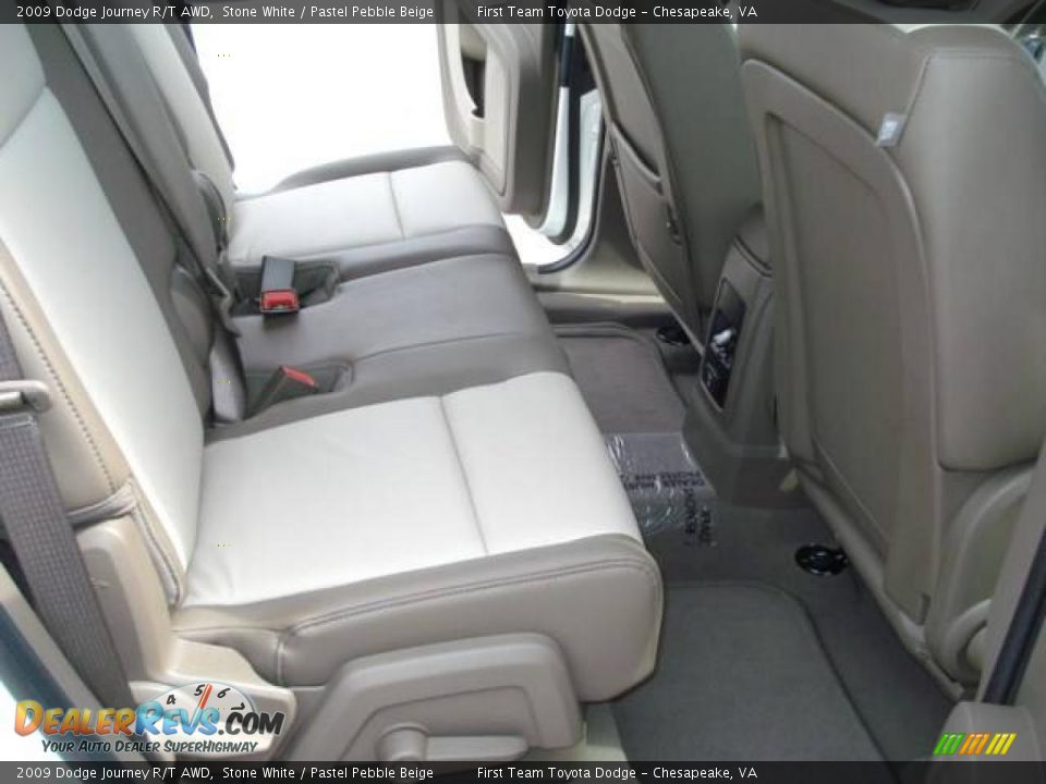 2009 Dodge Journey R/T AWD Stone White / Pastel Pebble Beige Photo #13