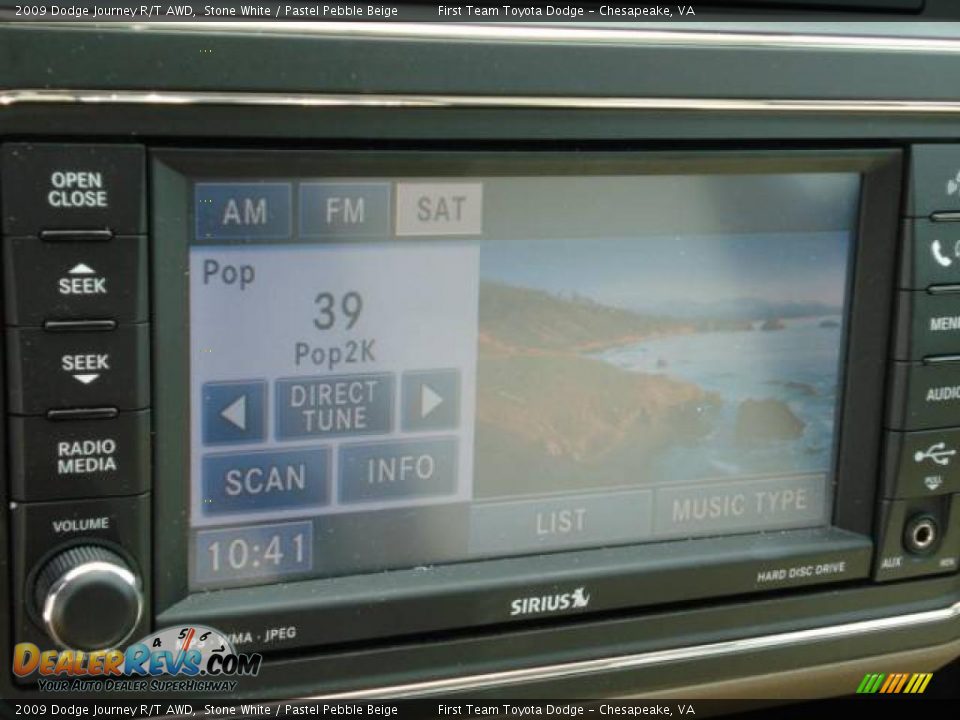 2009 Dodge Journey R/T AWD Stone White / Pastel Pebble Beige Photo #16