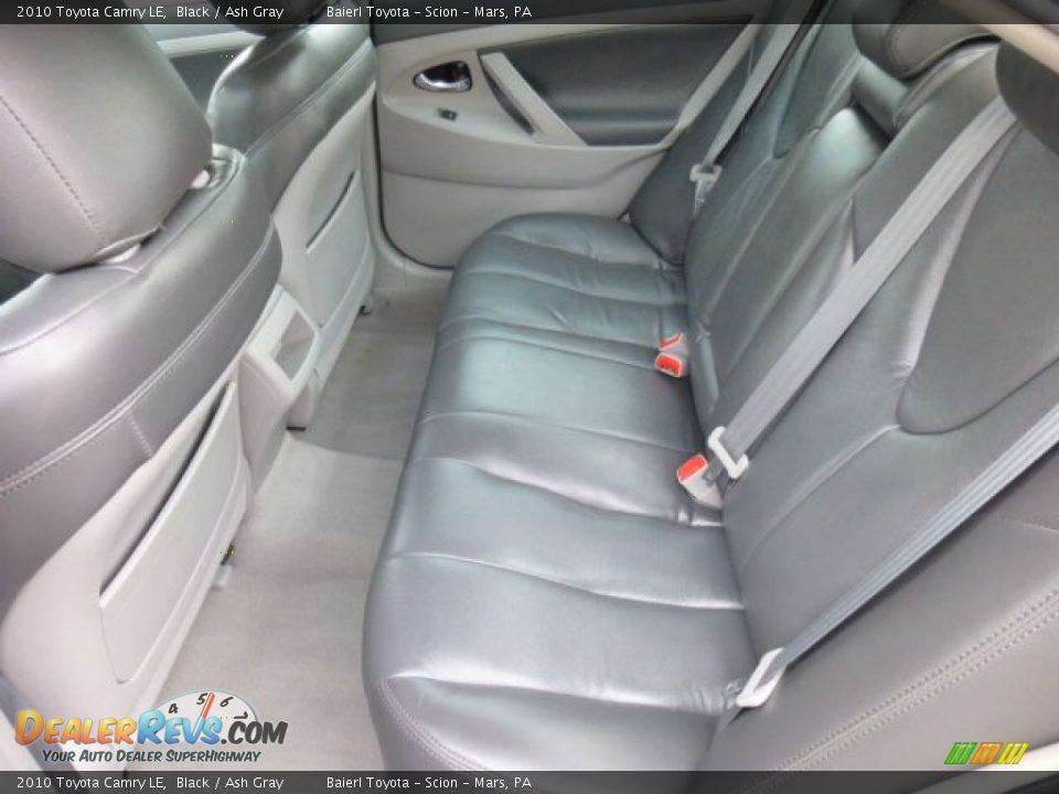 2010 Toyota Camry LE Black / Ash Gray Photo #13