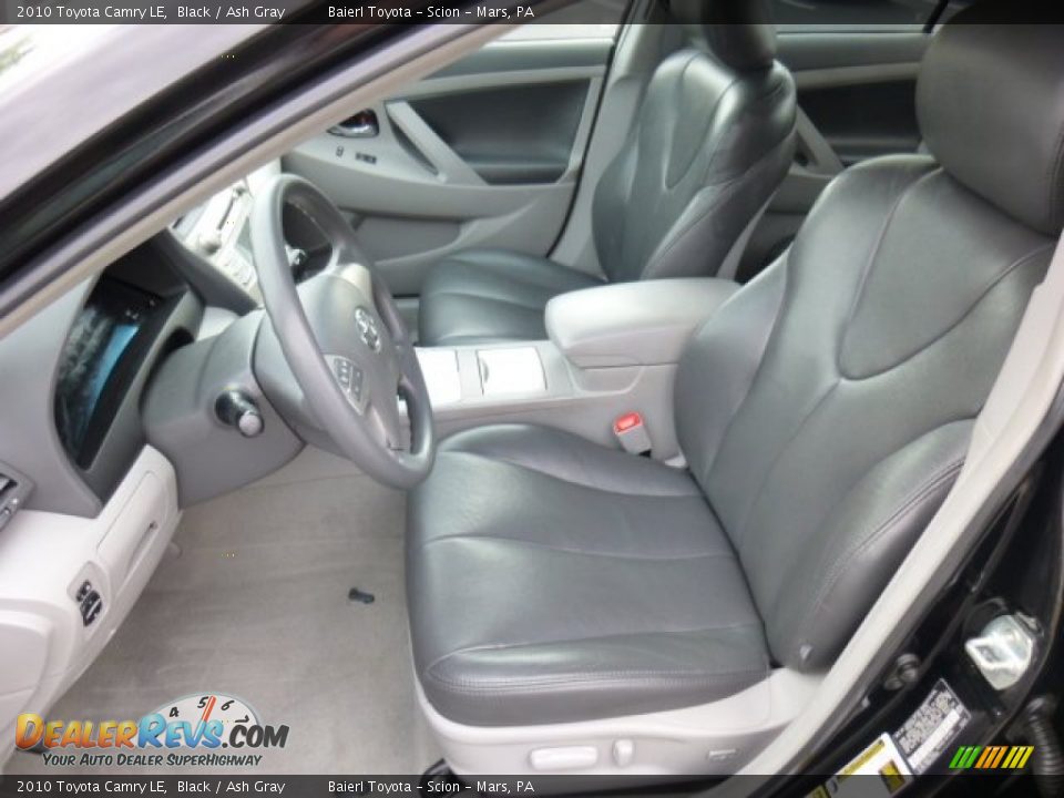 2010 Toyota Camry LE Black / Ash Gray Photo #15