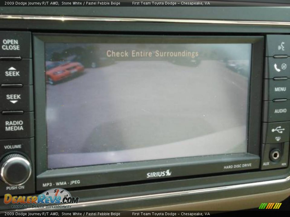 2009 Dodge Journey R/T AWD Stone White / Pastel Pebble Beige Photo #17