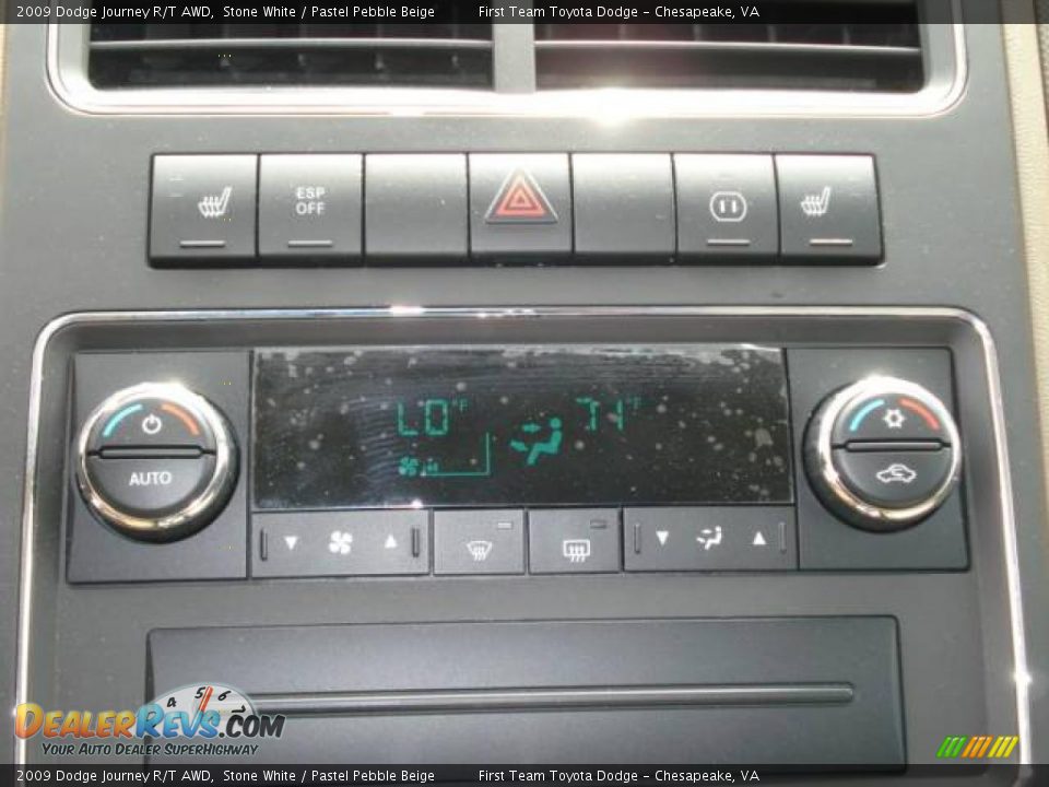 2009 Dodge Journey R/T AWD Stone White / Pastel Pebble Beige Photo #18