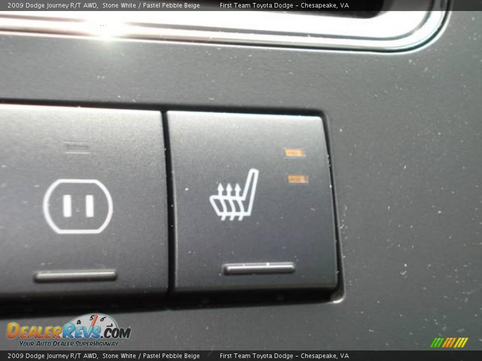 2009 Dodge Journey R/T AWD Stone White / Pastel Pebble Beige Photo #19