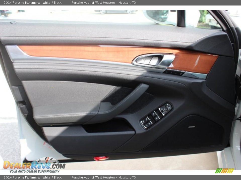 2014 Porsche Panamera White / Black Photo #10