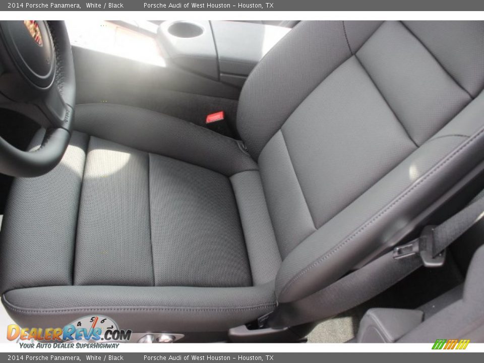2014 Porsche Panamera White / Black Photo #14