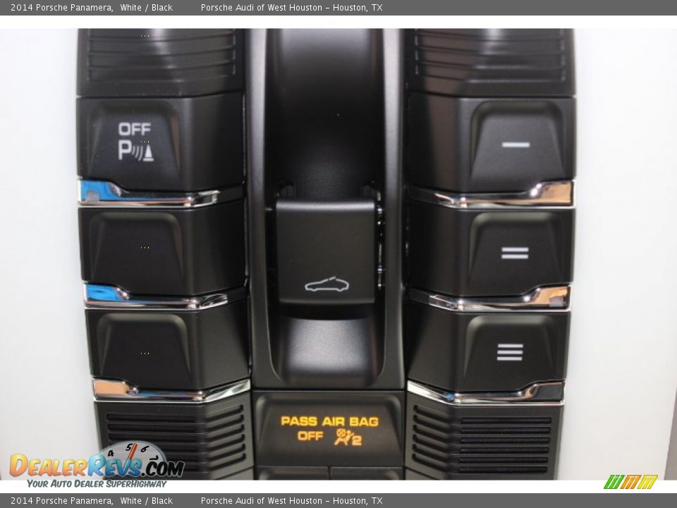 2014 Porsche Panamera White / Black Photo #19