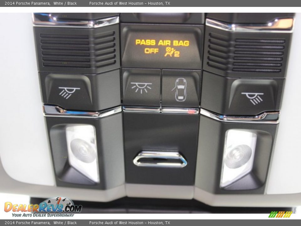 2014 Porsche Panamera White / Black Photo #20