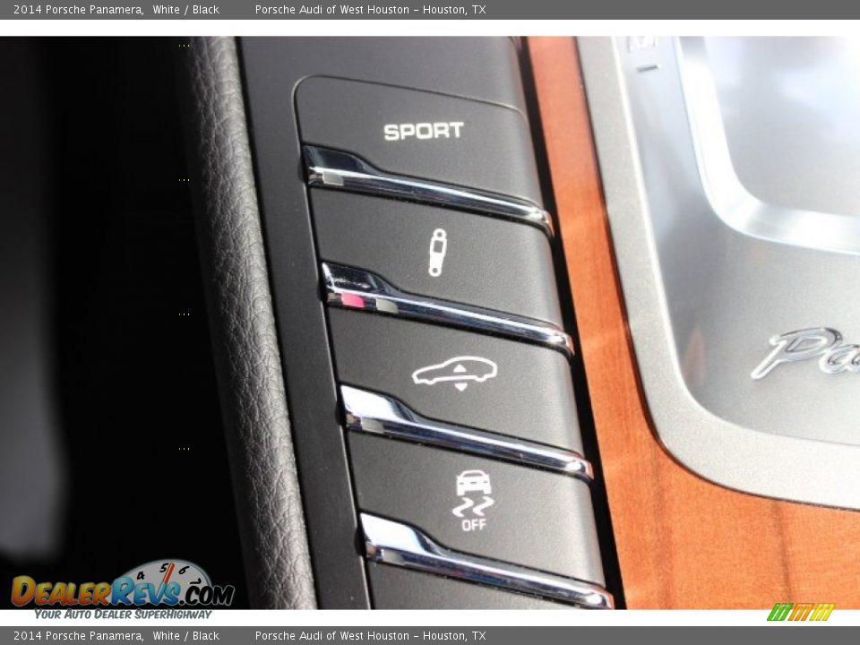 2014 Porsche Panamera White / Black Photo #24
