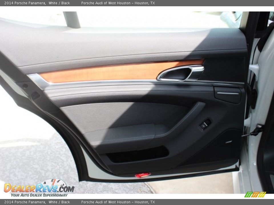 2014 Porsche Panamera White / Black Photo #27