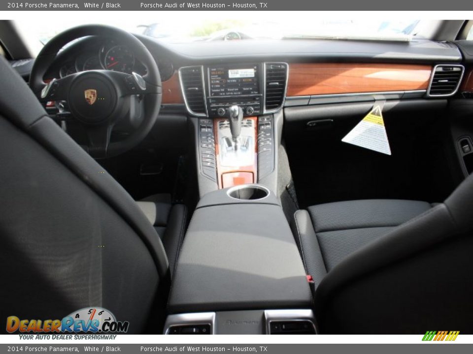 2014 Porsche Panamera White / Black Photo #32