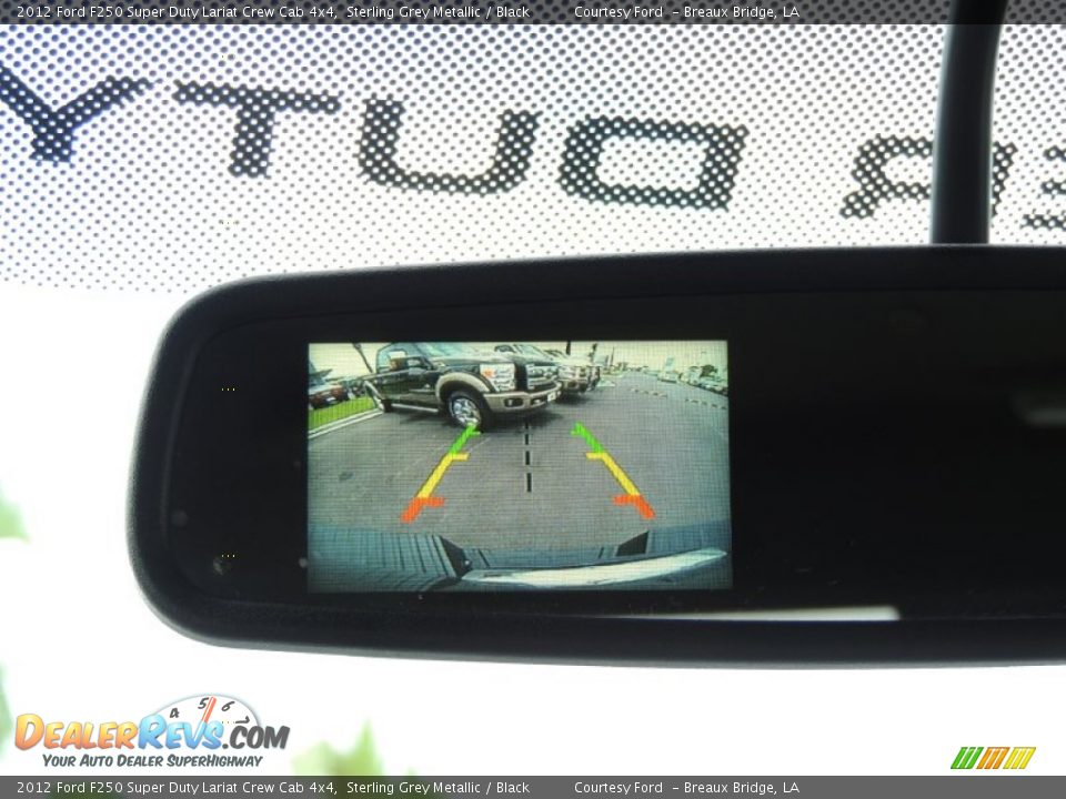 2012 Ford F250 Super Duty Lariat Crew Cab 4x4 Sterling Grey Metallic / Black Photo #20