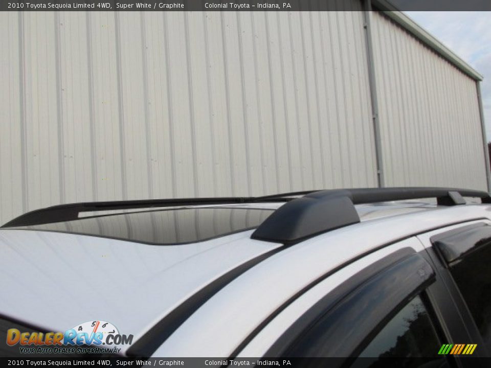 2010 Toyota Sequoia Limited 4WD Super White / Graphite Photo #4