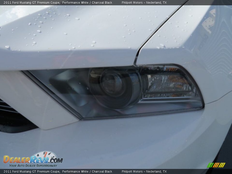 2011 Ford Mustang GT Premium Coupe Performance White / Charcoal Black Photo #9