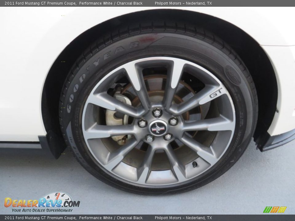 2011 Ford Mustang GT Premium Coupe Performance White / Charcoal Black Photo #14