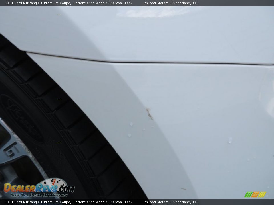 2011 Ford Mustang GT Premium Coupe Performance White / Charcoal Black Photo #15