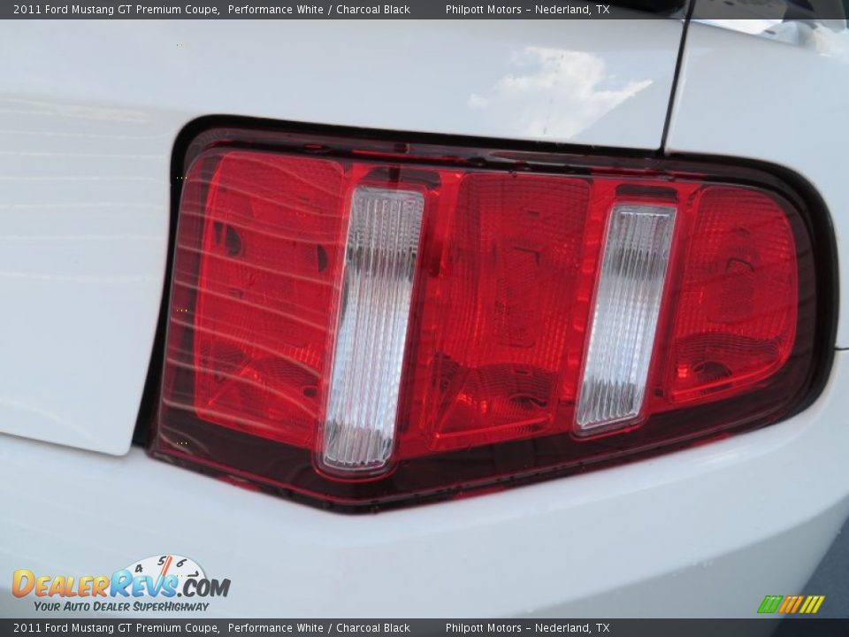 2011 Ford Mustang GT Premium Coupe Performance White / Charcoal Black Photo #16