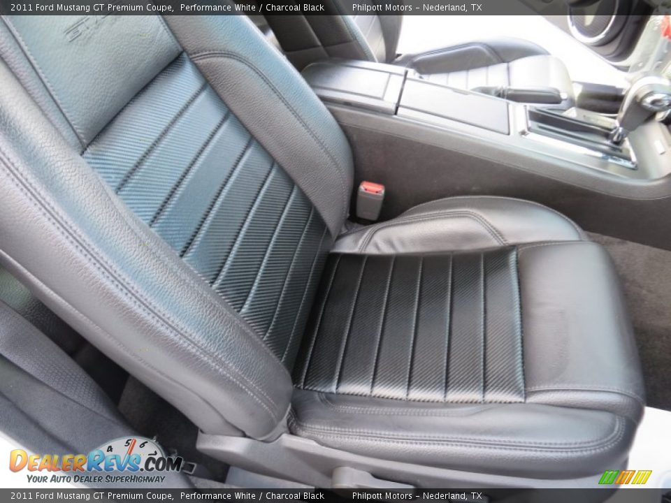 2011 Ford Mustang GT Premium Coupe Performance White / Charcoal Black Photo #22