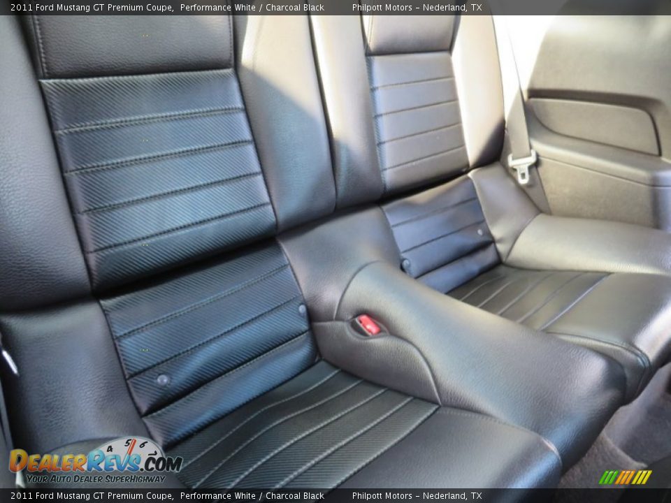 2011 Ford Mustang GT Premium Coupe Performance White / Charcoal Black Photo #23