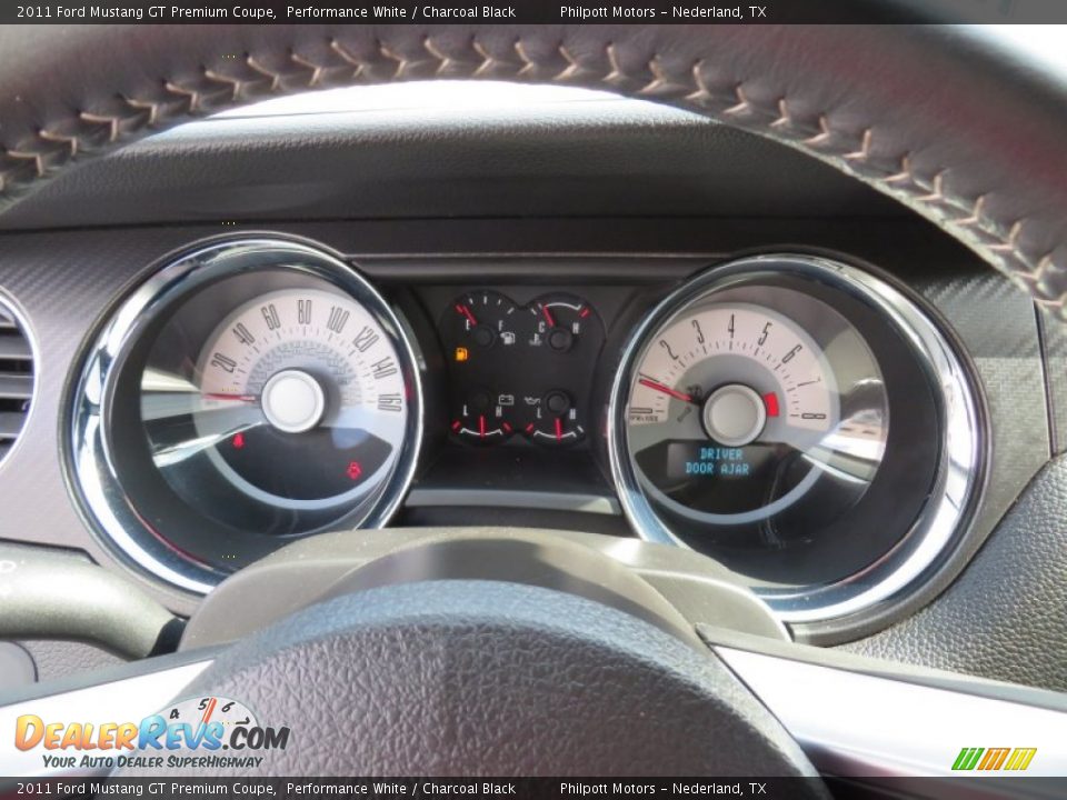 2011 Ford Mustang GT Premium Coupe Performance White / Charcoal Black Photo #34