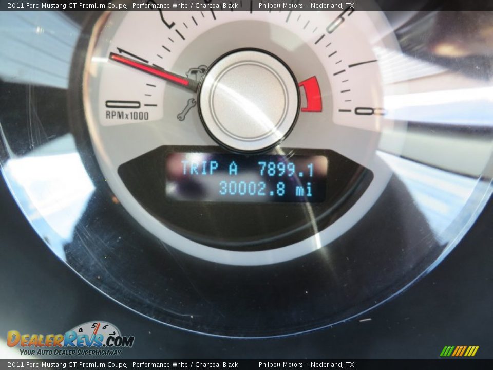 2011 Ford Mustang GT Premium Coupe Performance White / Charcoal Black Photo #35