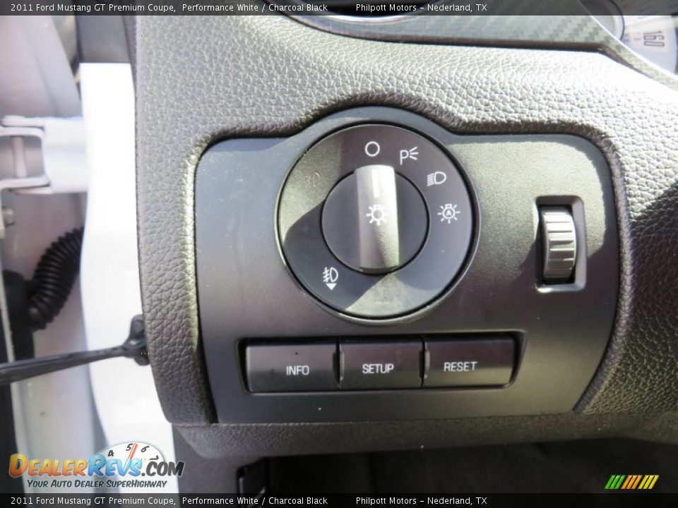 2011 Ford Mustang GT Premium Coupe Performance White / Charcoal Black Photo #36