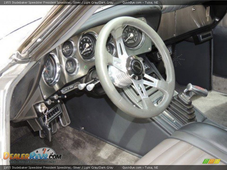 Light Gray/Dark Gray Interior - 1955 Studebaker Speedster President Speedster Photo #4
