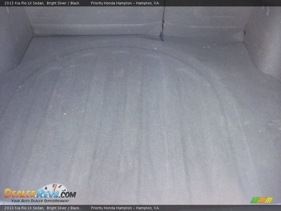 2013 Kia Rio LX Sedan Bright Silver / Black Photo #12