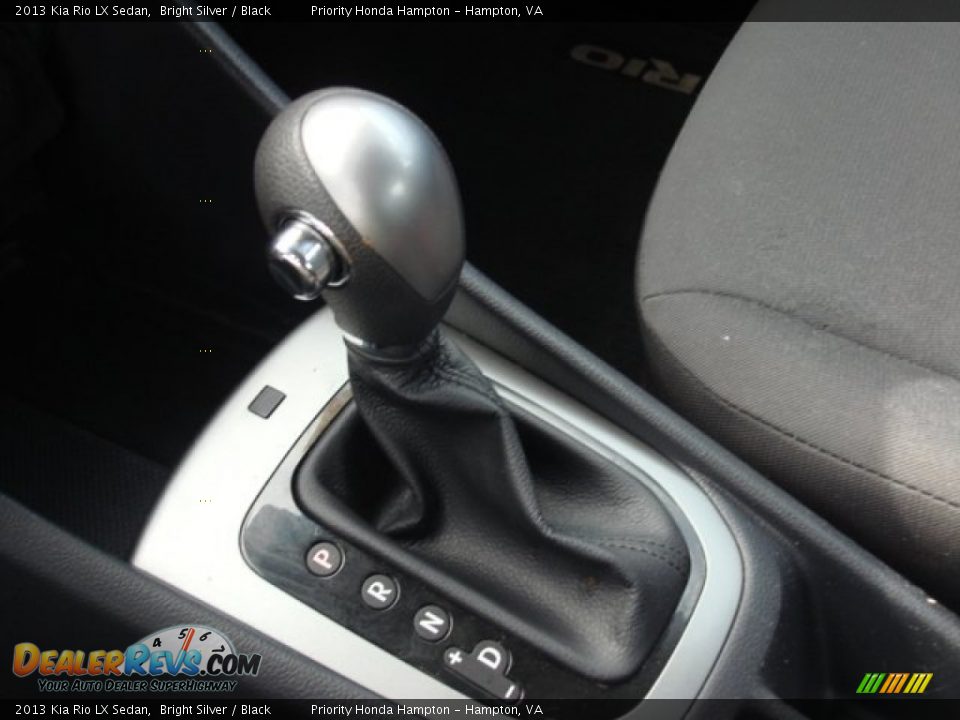 2013 Kia Rio LX Sedan Bright Silver / Black Photo #20