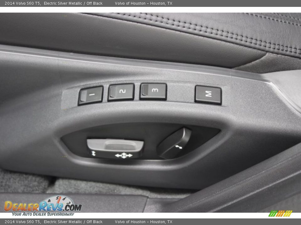 2014 Volvo S60 T5 Electric Silver Metallic / Off Black Photo #12