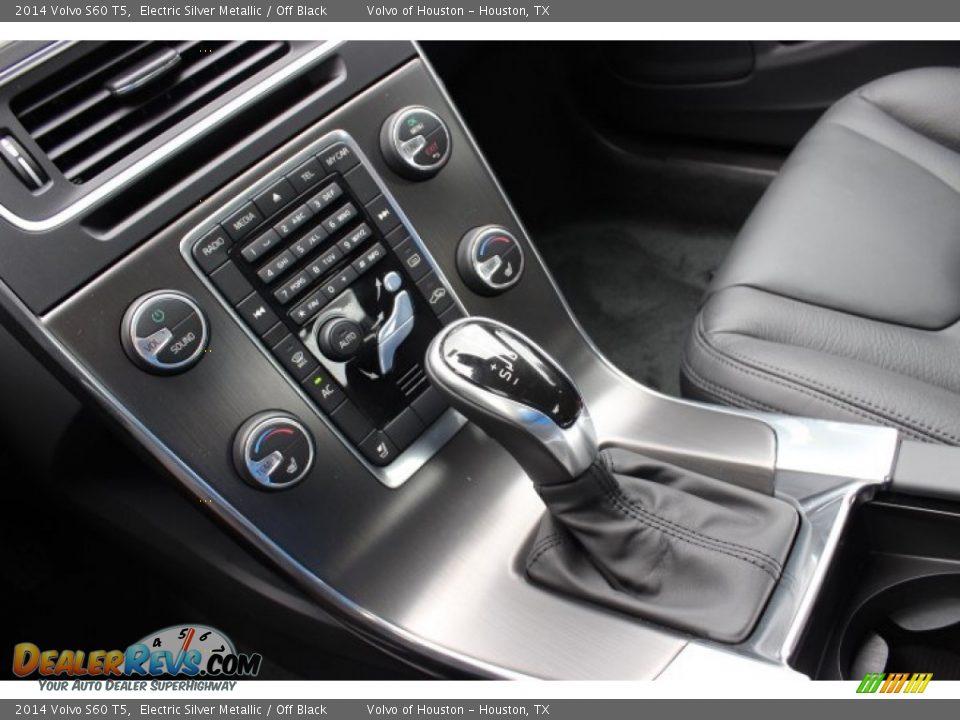 2014 Volvo S60 T5 Electric Silver Metallic / Off Black Photo #14