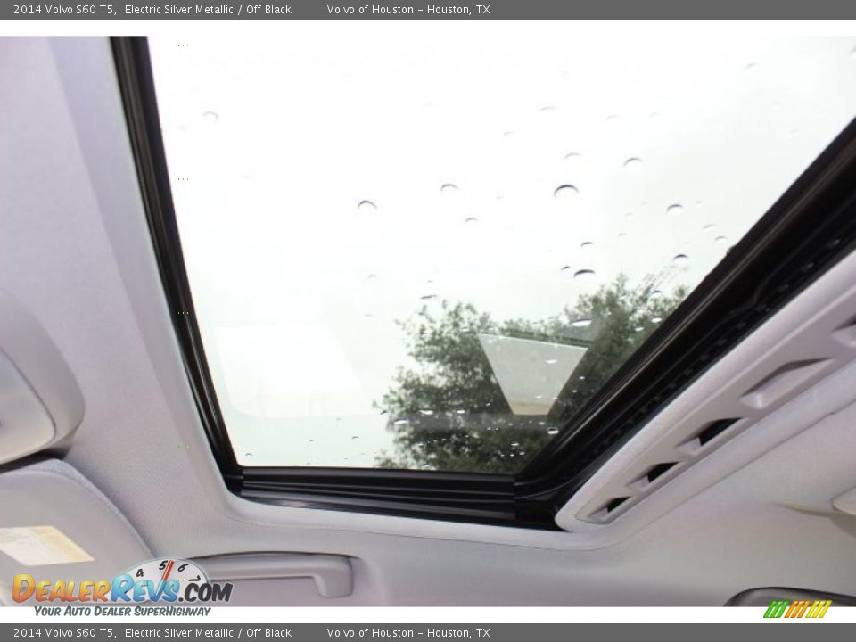 2014 Volvo S60 T5 Electric Silver Metallic / Off Black Photo #15