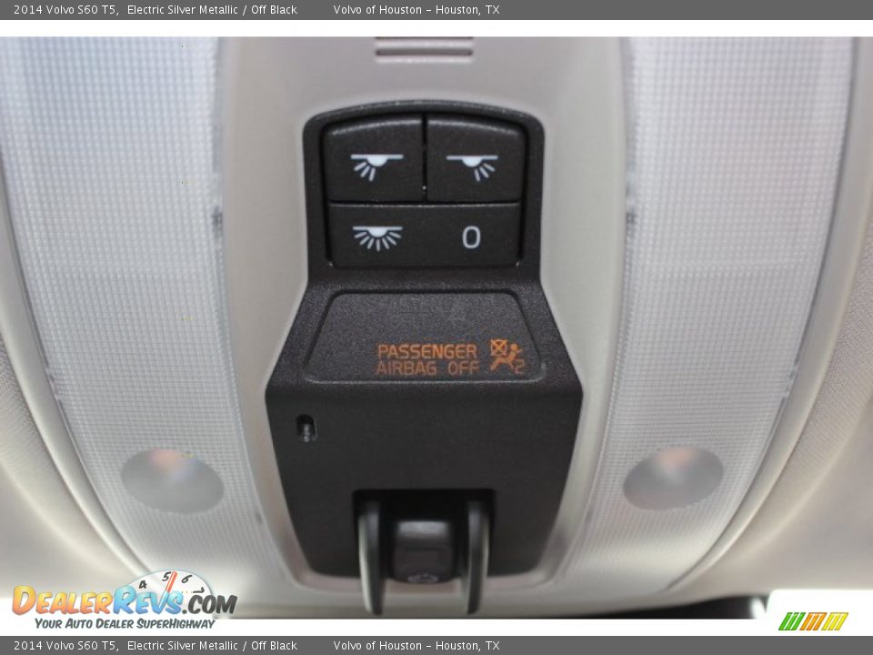 2014 Volvo S60 T5 Electric Silver Metallic / Off Black Photo #16