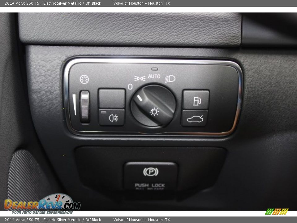 2014 Volvo S60 T5 Electric Silver Metallic / Off Black Photo #20