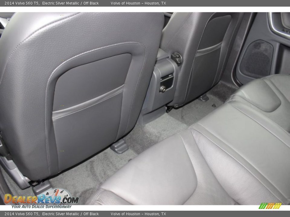 2014 Volvo S60 T5 Electric Silver Metallic / Off Black Photo #22